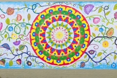 Untangle with the Mandala - mural